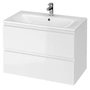 CET С483 MODUO-IN шафка з умивальником MODUO 80 біла UA №1