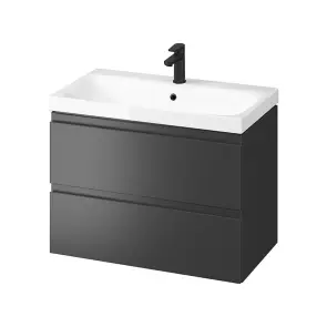 CET B894 MODUO шафка з умивальником MODUO 80 антрацит №2