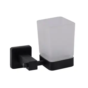 Стакан одинарный Globus Lux BQ9409 черный матовый SUS304 №1