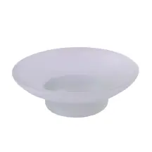 Мильниця GLASS 0015 кругла матова для серій SP,SS,BS