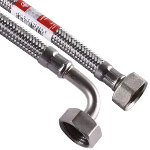 Шланг водяний кутовий TUCAI 1/2″x1/2″ ВВ 0,5м TAQCODOHG-1212-500 200411 №1