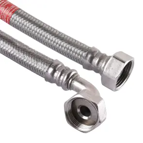 Шланг водяний посилений кутовий TUCAI 3/4″x3/4″ ВВ 0,6м TAQ SUPER CODO HG-3434-600 (201181) №2