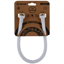 Шланг водяной TUCAI TAQ PREMIUM GRIF 1/2″x1/2″ BВ 0,5м.АНТИКОР. ACB HG-1212-500 (Белый Мат) 209973