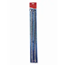 Шланг для смесителя Solomon (нерж.) М10х1/2″ 1,0м (HY6201 A+B) ПАРА в блистере