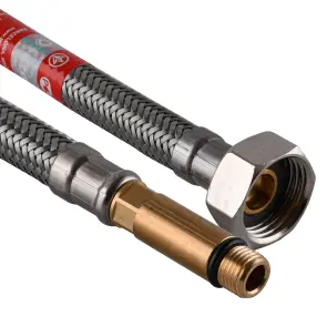 Шланг для змішувача TUCAI М10х1/2″ довгий штуцер 1,0м TAQ GRIF 200197 №2