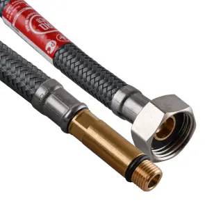 Шланг для смесителя TUCAI М10х1/2″ длинный штуцер 0,5м АНТИКОРРОЗИЯ TAQ GRIF ACB 204467 №2