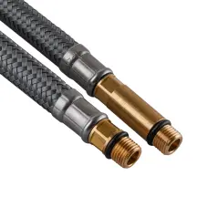 Шланг для смесителя TUCAI М10х1/2″ 0,5м АНТИКОРРОЗИЯ TAQ GRIF AСB 206220 ПАРА
