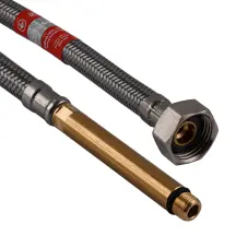 Шланг для змішувача TUCAI М10х1/2″- L75 довга 0,8м. TAQ GRIF 212387