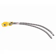 Шланг нержавеющая сталь ECO FIX М10х1/2″ 0,6 м ПАРА EPDM