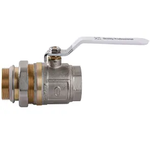 Кран шаровый прямой с американкой Q PROFESSIONAL QP003 PN40 2″ №2