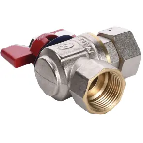 Кран кульовий кутовий з накидною гайкою SOLOMON 3/4″ ВВ PN40 160401 №3