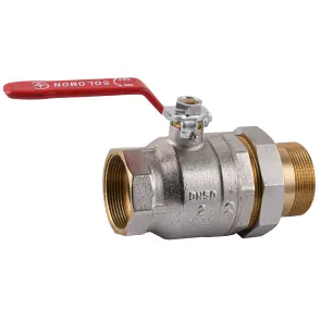 Кран шаровый прямой с американкой SOLOMON 2″ УСИЛЕННЫЙ 1042 №2