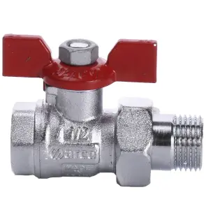 Кран кульовий прямий з американкою ARCO 1/2″ TURIA 0117208 №2