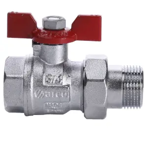 Кран шаровый прямой с американкой ARCO 3/4″ TURIA 0117408 №1