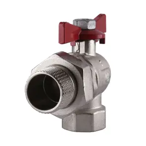 Кран кульовий ARCO 1″ SENA 154305 кутовий з американкою (754305) №2