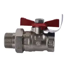 Кран кульовий ARCO 1″ SENA 154105 прямий з американкою (754105)