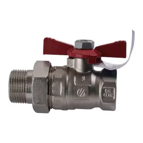 Кран кульовий ARCO 1″ SENA 154105 прямий з американкою (754105) №1