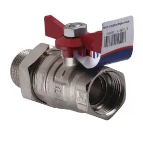 Кран кульовий ARCO 1″ SENA 154105 прямий з американкою (754105) №3