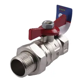 Кран кульовий ARCO 1″ SENA 154105 прямий з американкою (754105) №4
