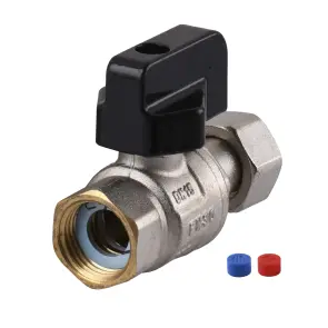 Кран шаровый для котла 1/2″ ARCO 150853 прямой с накидной гайкой №3