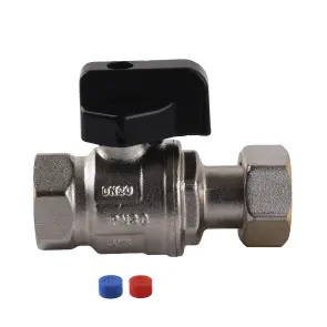 Кран кульовий для котла 3/4″ ARCO 150854 прямий з накидною гайкою №1