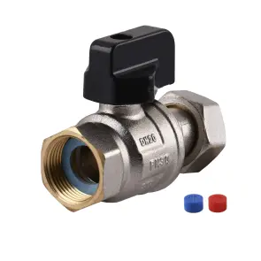 Кран кульовий для котла 3/4″ ARCO 150854 прямий з накидною гайкою №2