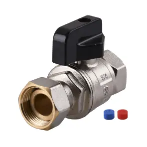 Кран кульовий для котла 3/4″ ARCO 150854 прямий з накидною гайкою №3