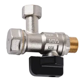 Кран шаровый для котла 1/2″ ARCO 150823 угловой с накидной гайкой with FILTER №2