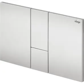 Панель змиву Prevista д/бачків Visign for Style 24, матовий хром, Viega 773274 №5