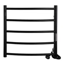 Рушникосушарка UNIO LD ЕU 500-500-5 BLK Лесенка Дуга электро черная