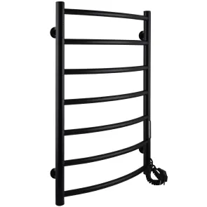 Рушникосушарка UNIO LD ЕU 700-500-7 BLK Драбинка Дуга електро чорна №2