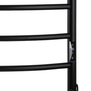 Рушникосушарка UNIO LD ЕU 700-500-7 BLK Драбинка Дуга електро чорна №3