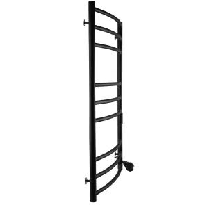 Рушникосушарка UNIO LDE ЕU 1000-500-9 BLK Драбинка Дуга Еліт електро чорна №4