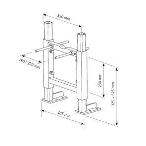 СИСТЕМА ІНСТАЛЯЦІЇ ДЛЯ БІДЕ SIAMP SCU 350 №3