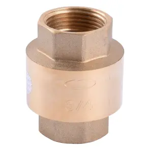 Клапан обратного хода воды SOLOMON 3/4″ C6022 лат. шток №1