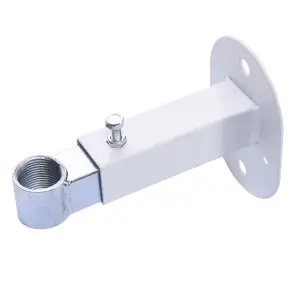 Кріплення до розширювального бака (L=195mm, до 25л), регул., бiла емаль №1
