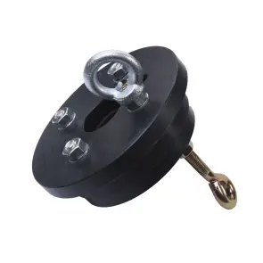 Оголовок чорний для свердловин d-140мм*32мм №1