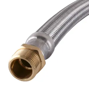 Шланг антивібраційний прямий TUCAI EXTRA TWIST 1″ 0,5м RIVER MG-1-500 204741 №4