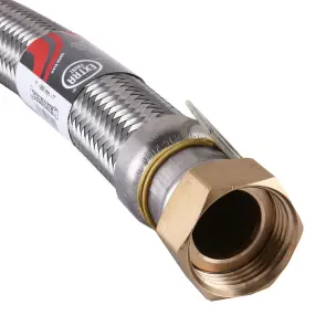 Шланг антивібраційний прямий TUCAI EXTRA TWIST 1″ 0,8м RIVER MG-1-800 204745 №3