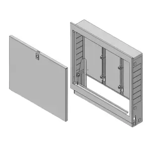 Колекторна шафа внутрішня ЕСО PRO ШКВ-01 575x435x110 (2-3) №7