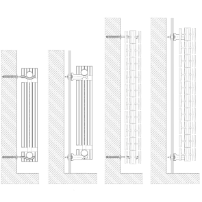 Радіатор біметалевий секційний QUEEN THERM 500/100 UNIVERSAL (кратно 10) №7