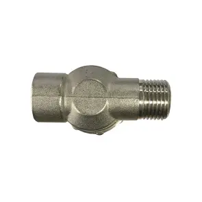 Фильтр грубой очистки SOLOMON 1/2″ НВ никель с отстойником (8015) TD1053 №4