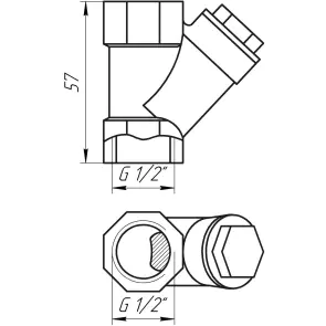 Фильтр грубой очистки SOLOMON S 1/2″ SUPER 8010 №5