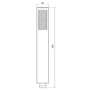 Душова лійка TOPAZ P-1019-S №2