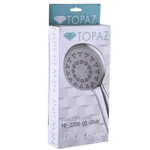 Душова лійка Topaz NF-2208-00-GRAY №3