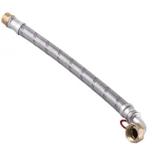 Шланг антивибрационный угловой SOLOMON 1″ НВ 0,6м HS3001