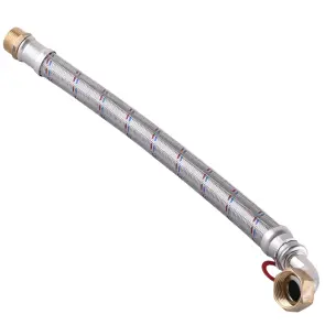 Шланг антивібраційний кутовий SOLOMON 1″ ЗВ 0,6м HS3001 №1