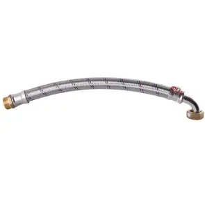 Шланг антивібраційний кутовий SOLOMON 1″ ЗВ 0,6м HS3001 №4