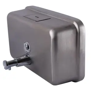 Дозатор жидкого мыла HOTEC 13.113 Stainless Steel №2