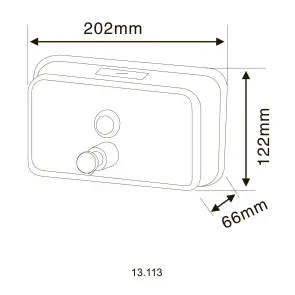 Дозатор жидкого мыла HOTEC 13.113 Stainless Steel №5